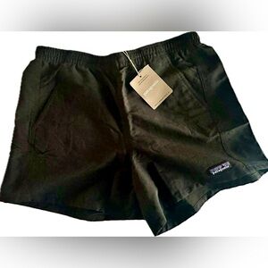 Women’s Patagonia 5” Baggies - New - Small - Black